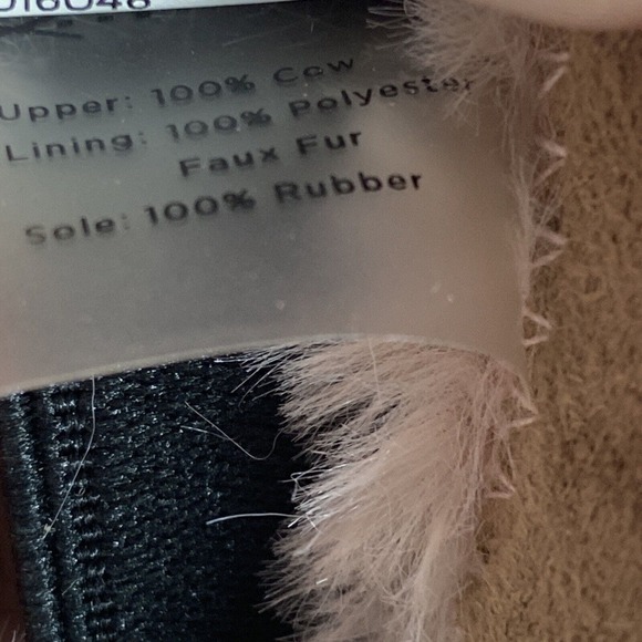 Toms Paxton Slip On Shoes Brown Suede Sherpa Lined Women’s SZ 7.5 - Picture 7 of 9